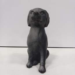 Puppy Dog Gray Plastic Outdoor Sculpture alternative image