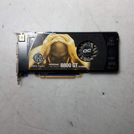 UNTESTED BFG Tech nVidia GeForce 8800GT 512MB PCI-Express Graphics Card image number 1