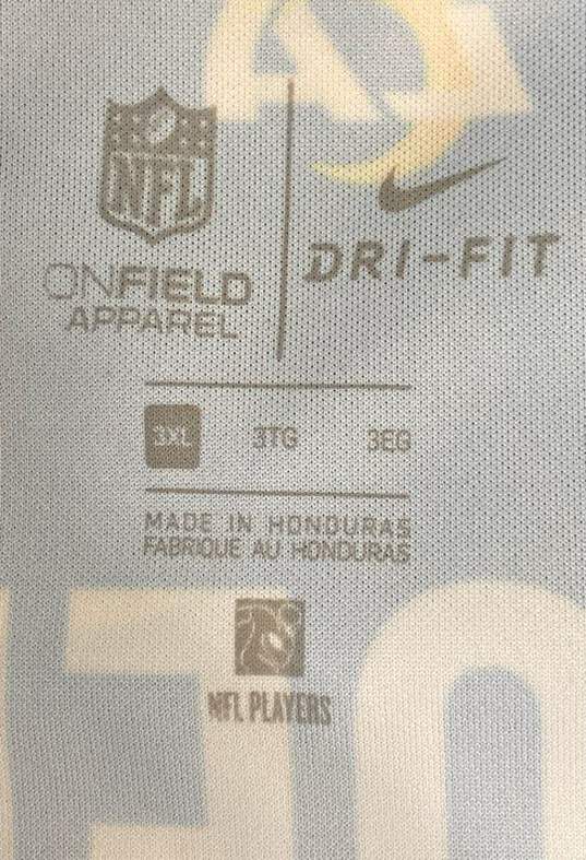 Nike NFL Rams Goff #16 Blue Jersey - Size XXXL image number 3