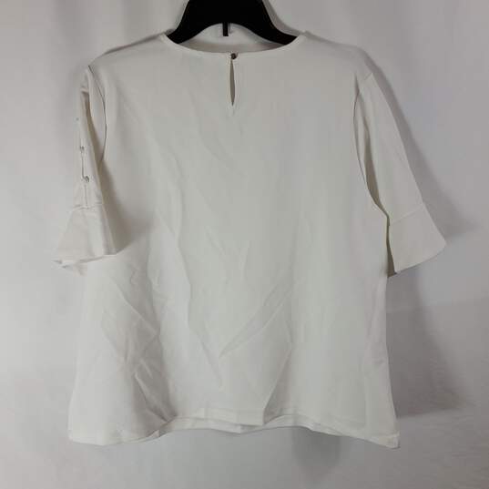 Liz Claiborne Women White Shirt XL (WT) image number 4