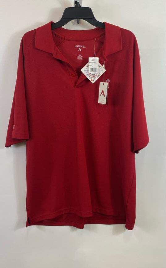 Antigua Red T-shirt - Size X Large image number 1