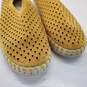 Ilse Jacobsen Goldenrod Yellow Perforated Slip On Flats Women's Size 9.5 image number 3