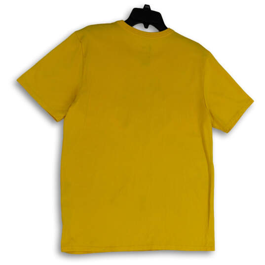 Mens Yellow Milwaukee Bucks Short Sleeve Basketball Pullover T-Shirt Size L image number 2