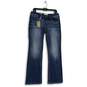 NWT BKE Womens Blue Denim Stella Slim Fit Low Rise Bootcut Jeans Size 31 image number 1