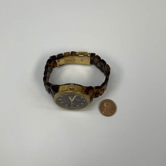 Designer Michael Kors MK-5038 Gold-Tone Stainless Steel Analog Wristwatch image number 2