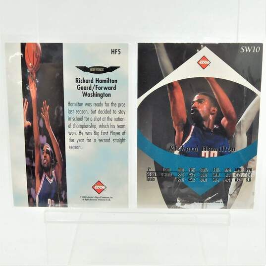 1999-00 Richard Hamilton Collector's Edge Rookie Cards image number 4
