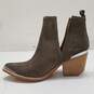 Jeffrey Campbell Cromwell Tan Suede Ankle Boots Shoes Size 7.5 M image number 2