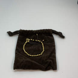Designer Michael Kors Gold-Tone Stretch Beaded Bracelet With Dust Bag alternative image