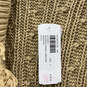 NWT Womens Tan Long Sleeve Sparkle Fringe Open Front Cardigan Sweater Sz 2 image number 4