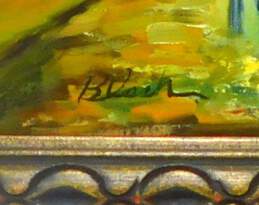 Vintage Walter Blesh Signed Oil Painting Framed alternative image
