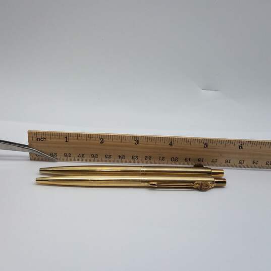 Parker Gold Filled Mechanical Pen Needs Refill Bundle 2pcs 32.4g image number 7