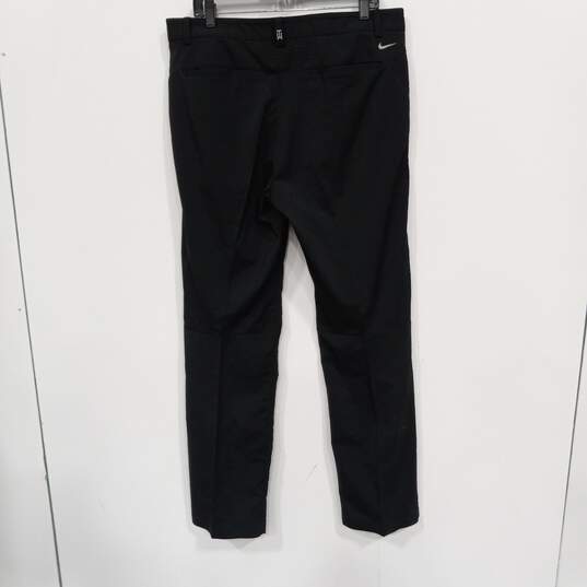 Nike Tiger Woods Men's Black Standard Fit Golf Pants Size 36 x 34 NWT image number 6