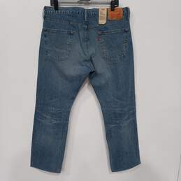Levi's Men's 513 Blue Slim Straight Jeans Size 34 x 30 NWT alternative image