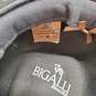 Bigalli Brown Wool Felt Water Repellent Fedora Hat Size Medium image number 3