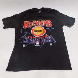 Vintage Houston Rockets 1994 NBA Finals Champions T-Shirt SZ XL