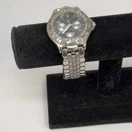 Designer Fossil BQ 8777 Silver-Tone Dial Chronograph Analog Wristwatch
