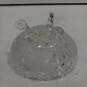 Lot of 3 Assorted Crystal Candy Dishes image number 5