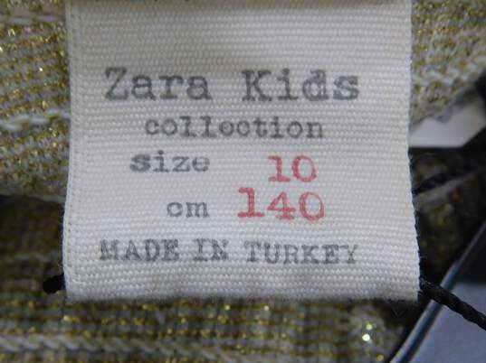 Zara Kids Baby Tan Ruffle Body Suit Size 10 New With Tags image number 2