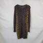 J. Crew Brown Mohair & Wool Blend Bodycon Pullover Sweater Dress WM Size S image number 2