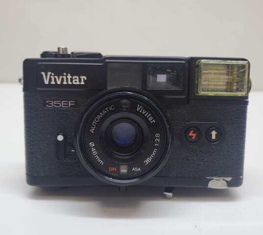 Vivitar 35EF 35mm Film Point and Shoot Camera with 38mm-Untested image number 1