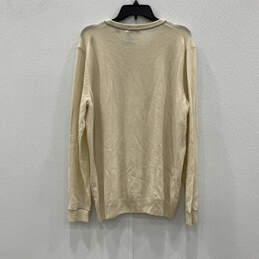 NWT Womens Beige Long Sleeve Crew Neck Pullover Sweater Size 2XL alternative image