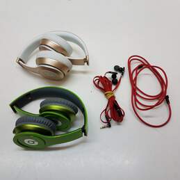 Lot of Beats Headphones and Earbuds