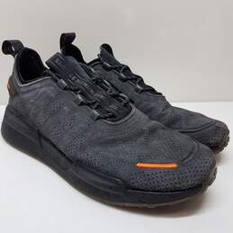 adidas Originals Mens NMD_V3 Shoes Grey Six Core Black Gum Running Shoes Size 10.5