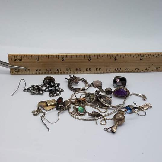 Sterling Silver Jewelry Scrap 32.5g image number 6