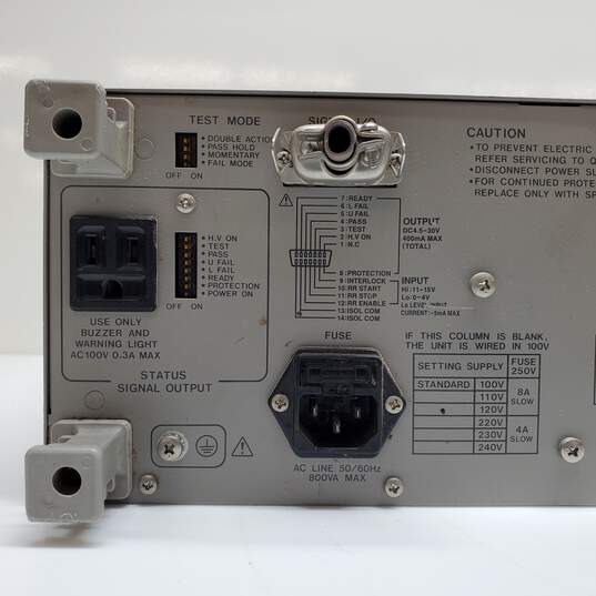 Kikusui TOS5050 Withstanding Voltage Tester image number 4