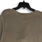 NWT Womens Beige Short Sleeve Round Neck Pullover T-Shirt Size 1X image number 4