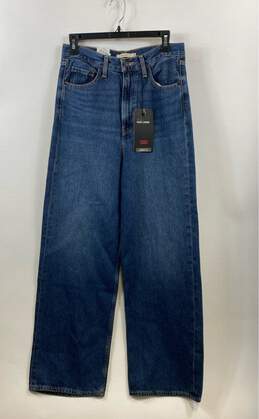 Levi's Blue High Loose Jeans - Size 28