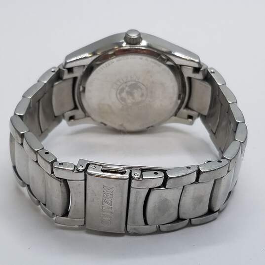 CItizen Retro 37mm Case Explorer Design Men's Eco-Drive Quartz Stainless Steel Watch image number 7