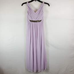 David's Bridal Women Lavender Dress Sz 6 NWT