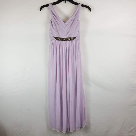 David's Bridal Women Lavender Dress Sz 6 NWT image number 1