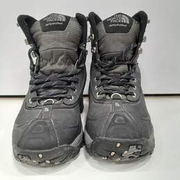 The North Face Men's Black And Gray Waterproof Boots Size 9