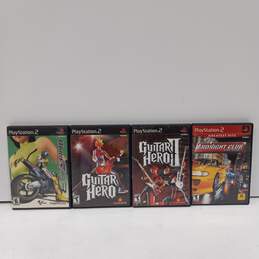Bundle of 4 Assorted Sony PlayStation 2 Video Games