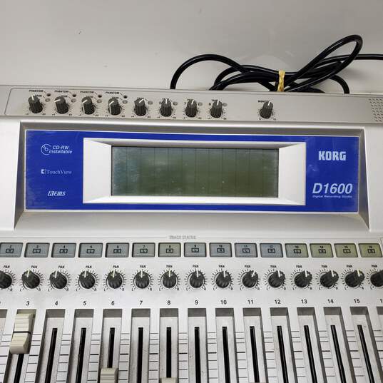 Korg D1600 16 Track Digital Recording Studio Untested image number 2