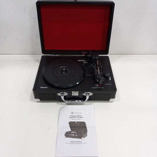 Innovative Bluetooth Record Player Briefcase Model ITVS-550BT image number 1