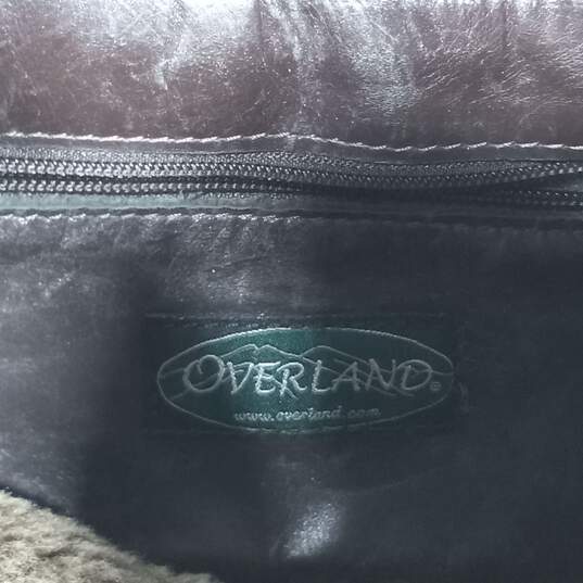 Overland Brown Fur Hobo Bag image number 5