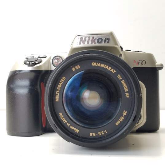 Nikon N60 35mm SLR Camera with Lens image number 3
