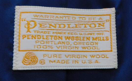 Pendleton Woolen Mills Men's Long Sleeve Blue Blazer image number 2