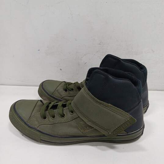 Converse Unisex Chuck Taylor G2 Strap Green Shoes Size M9/W11 image number 4