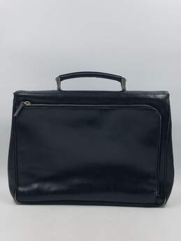 Authentic Prada Black Leather Briefcase alternative image