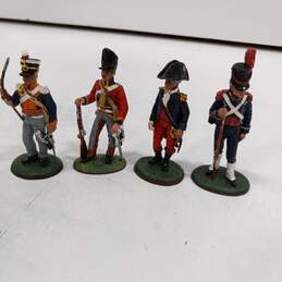 4pc Lot of Various DelPrado Hand Painted Soldier Figurines