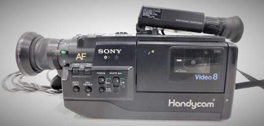 1987 Sony CCD-V5 VCR Camcorder with Manual & Case image number 9