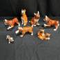 Bundle of Assorted Ceramic Dog Figurines image number 1