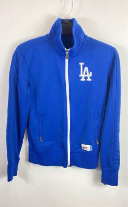 Nike Women Blue LA Dodgers Track Jacket S