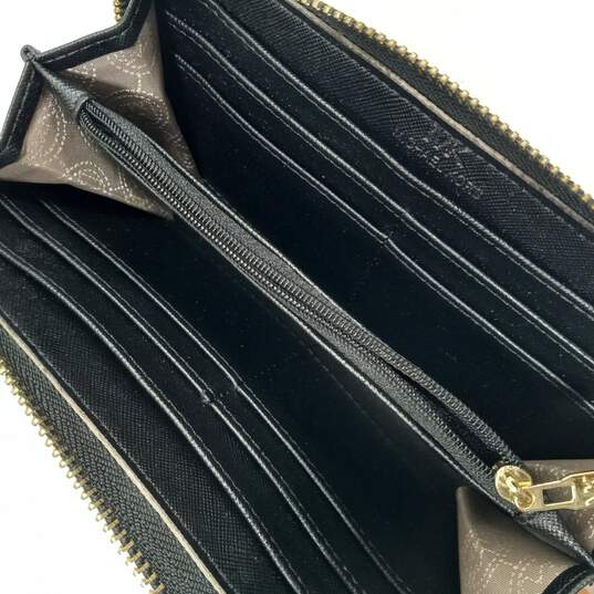 Michael Kors Black Rectangle Zipper Wallet image number 4