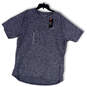 NWT Mens Blue Heather Round Neck Stretch Loose Fit Pullover T-Shirt Sz XXL image number 1