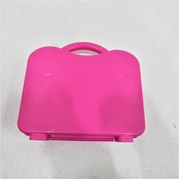 Lego Pink Carrying Case Hard Plastic Latching Storage Box alternative image